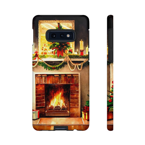 Warm Chirstmas Hearth - Impact Resistant Phone Case Samsung Galaxy S10E Matte